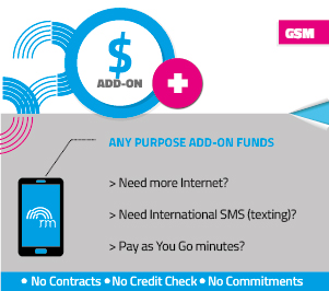 REAL Mobile Add on any purpose funds