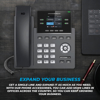 Propel your office desk with a full featured PBX Phone. VoIP office phone